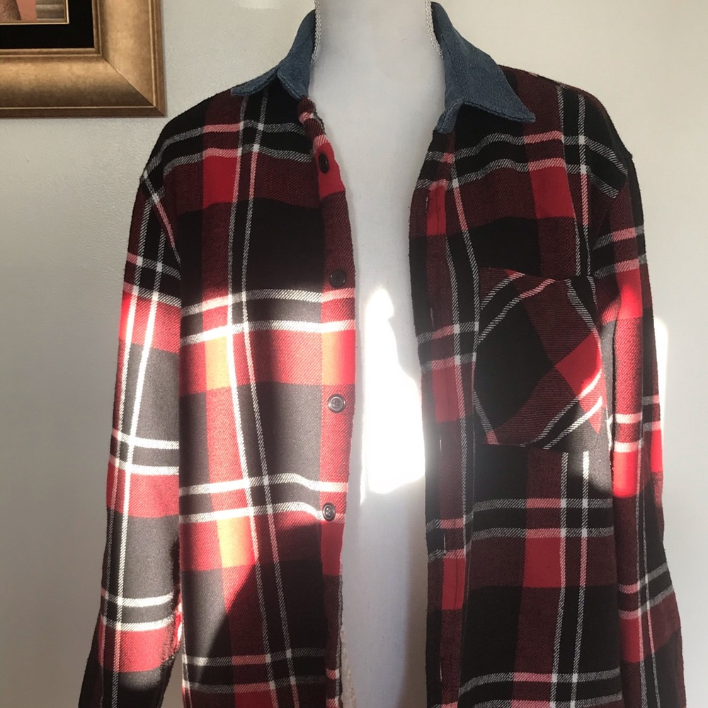 Cozy and warm thick Flannel jacket